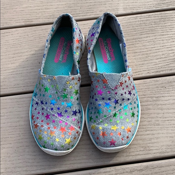 skechers rainbow slip on